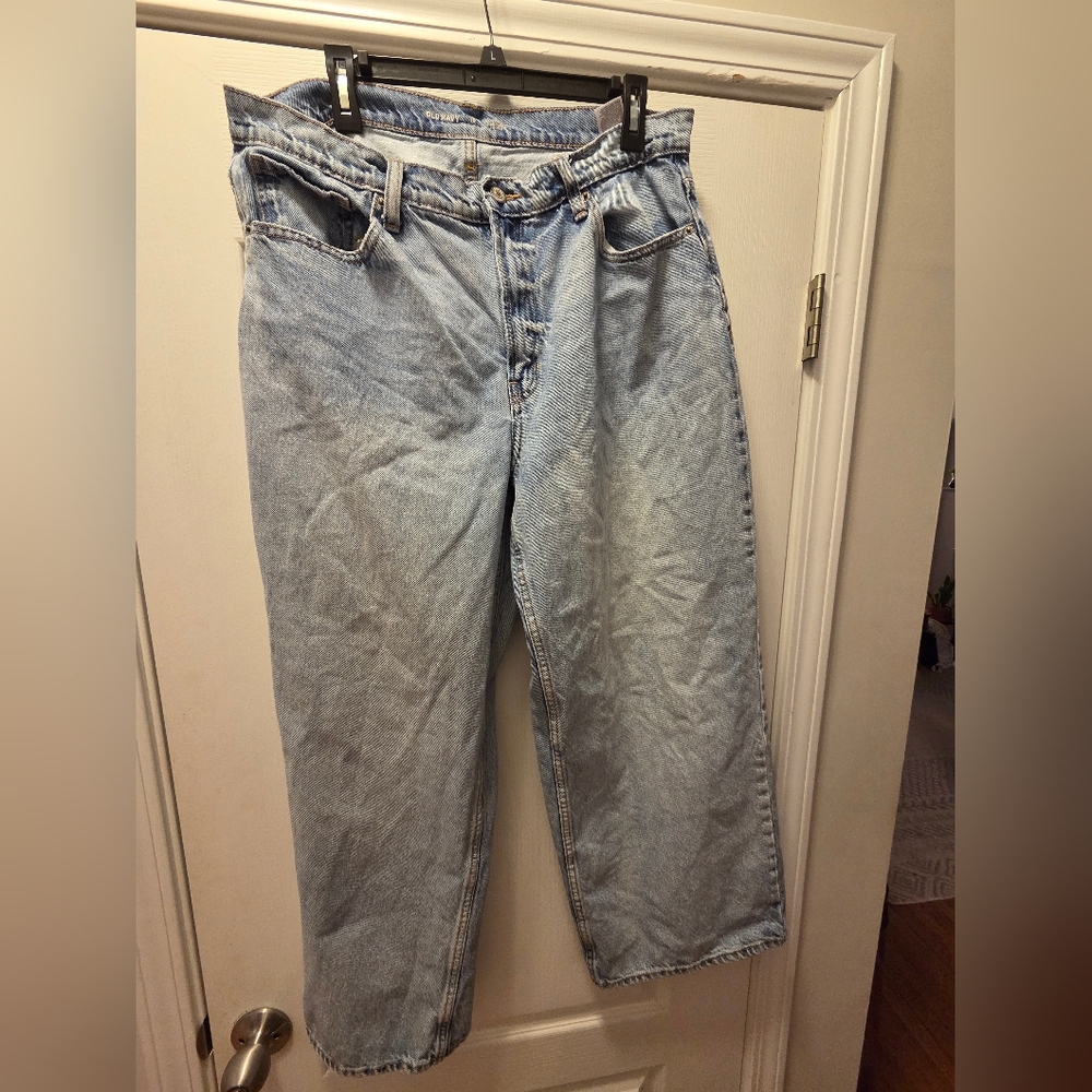 Old Navy Women's Extra High Rise Light Blue Jeans